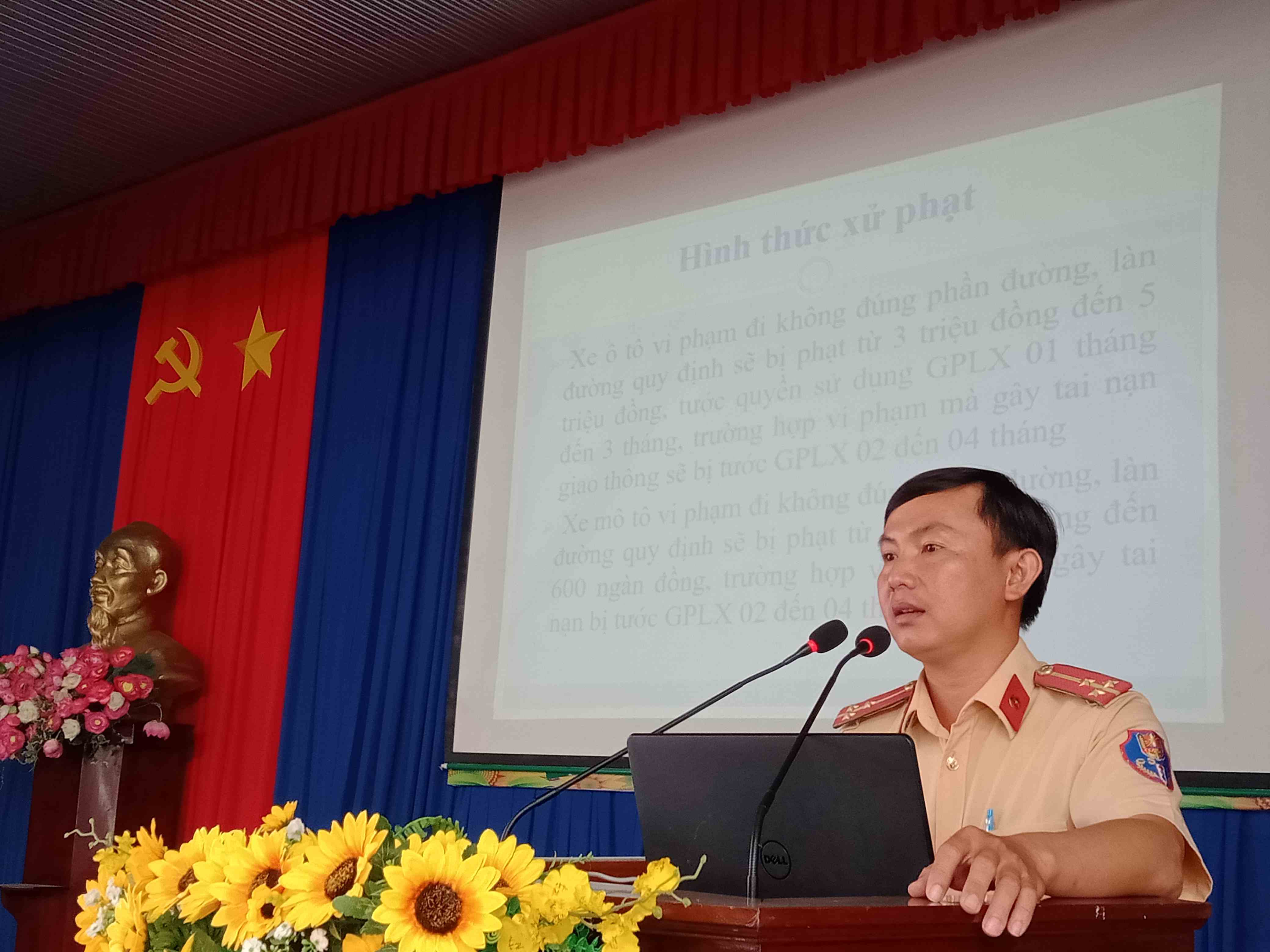 Huyện Dương Minh Châu: Tuyên truyền An toàn giao thông cho trên 50 hội viên cựu chiến binh